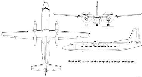 fokker 100 aircraft dimensions